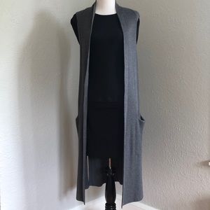 Halogen body length knitted cardigan